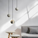 Moon Concrete Pendant Lamp - LUUGAA