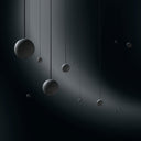 Moon Concrete Pendant Lamp - LUUGAA