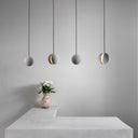 Moon Concrete Pendant Lamp - LUUGAA