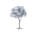 Ostrich Feather Table Lamp - LUUGAA