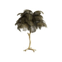 Ostrich Feather Table Lamp - LUUGAA