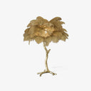 Ostrich Feather Table Lamp - LUUGAA