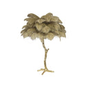 Ostrich Feather Table Lamp - LUUGAA