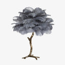 Ostrich Feather Table Lamp - LUUGAA