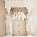 Ostrich Feather Table Lamp - LUUGAA