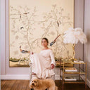 Ostrich Feather Table Lamp - LUUGAA