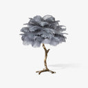 Ostrich Feather Table Lamp - LUUGAA