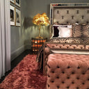 Ostrich Feather Table Lamp - LUUGAA
