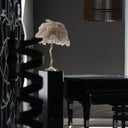 Ostrich Feather Table Lamp - LUUGAA