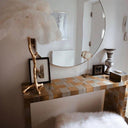 Ostrich Feather Table Lamp - LUUGAA