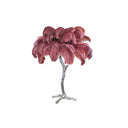 Ostrich Feather Table Lamp - LUUGAA