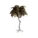 Ostrich Feather Table Lamp - LUUGAA