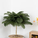 Ostrich Feather Table Lamp - LUUGAA