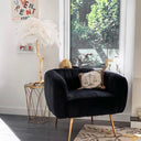 Ostrich Feather Table Lamp - LUUGAA