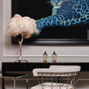 Ostrich Feather Table Lamp - LUUGAA