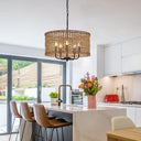Phantoms Rattan Woven Pendant Light - LUUGAA