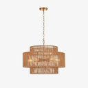 Pure Sky Rattan Woven Pendant Light - LUUGAA