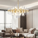 Regal Brass Chandelier - LUUGAA