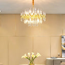 Regal Brass Chandelier - LUUGAA