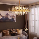 Regal Brass Chandelier - LUUGAA