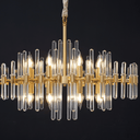 Regal Brass Chandelier - LUUGAA