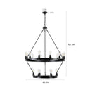 Retro style Farmhouse Chandelier - LUUGAA