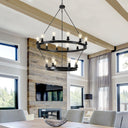 Retro style Farmhouse Chandelier - LUUGAA