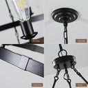 Retro style Farmhouse Chandelier - LUUGAA