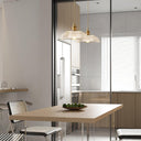 Ribbed Spiral Pendant Light - LUUGAA