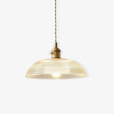 Ribbed Spiral Pendant Light - LUUGAA