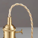 Ribbed Spiral Pendant Light - LUUGAA