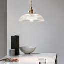 Ribbed Spiral Pendant Light - LUUGAA