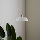Ribbed Spiral Pendant Light - LUUGAA
