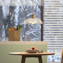 Ribbed Spiral Pendant Light - LUUGAA