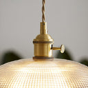 Ribbed Spiral Pendant Light - LUUGAA