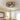Round Farmhouse Style Modern ceiling Fan Light - LUUGAA