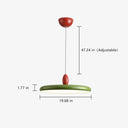 Round Plate Dining Pendant Light - LUUGAA