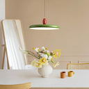 Round Plate Dining Pendant Light - LUUGAA