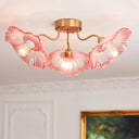 Seron Glass Ceiling Lamp - LUUGAA