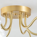 Seron Glass Ceiling Lamp - LUUGAA