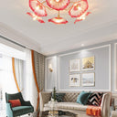 Seron Glass Ceiling Lamp - LUUGAA