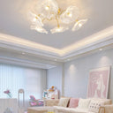Seron Glass Ceiling Lamp - LUUGAA