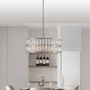 Silver Radiance Drum Chandelier - LUUGAA