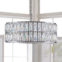 Silver Radiance Drum Chandelier - LUUGAA