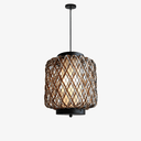Time Village Rattan Woven Pendant Light - LUUGAA