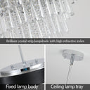 Unique Tiered Crystal Chandelier - LUUGAA