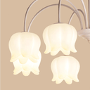 White Lily of the Valley Chandelier - LUUGAA
