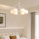 White Lily of the Valley Chandelier - LUUGAA