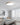 White Round Wooden Ceiling Lamp - LUUGAA