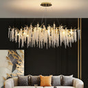 Wisteria Flower Crystal Chandelier - LUUGAA